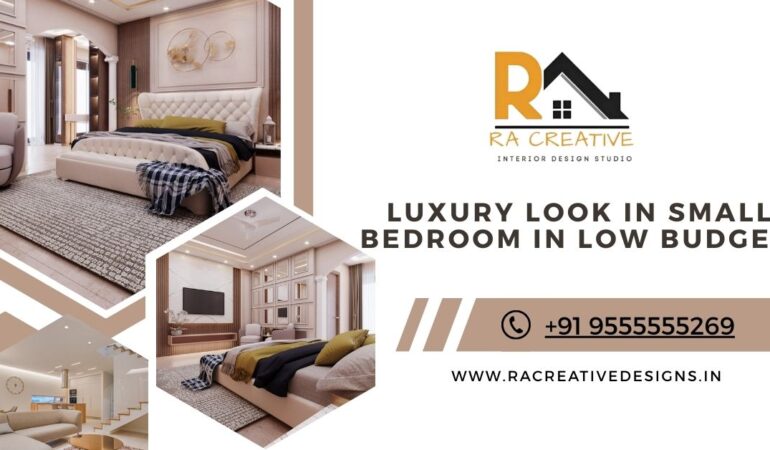 Luxury Look in Small Bedroom in Low Budget